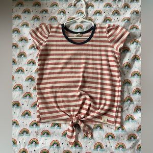 Lulu & Roo tie front top